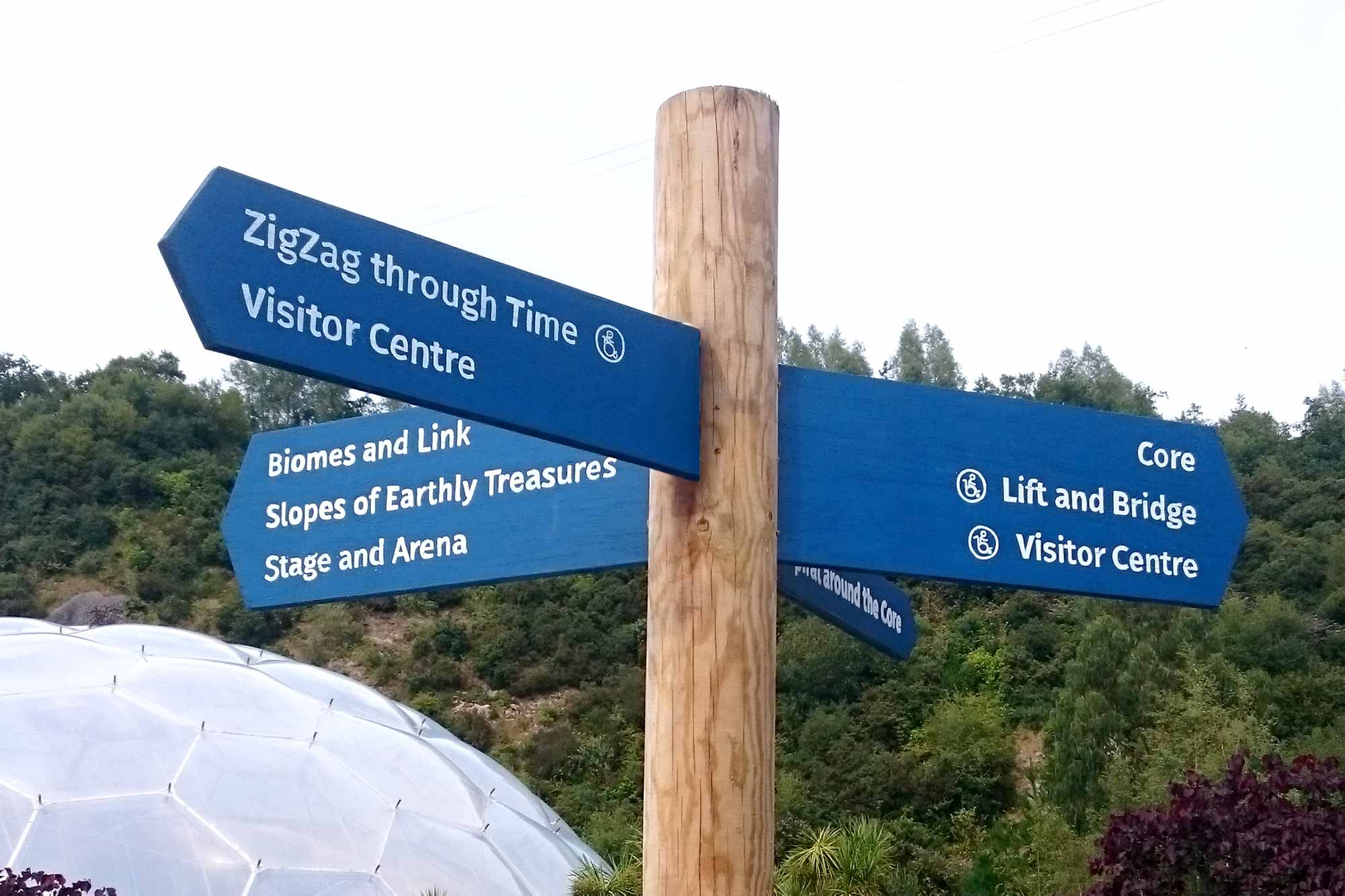 Eden Project Maps and Way-finding