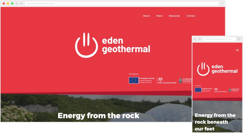 Eden Geothermal — website